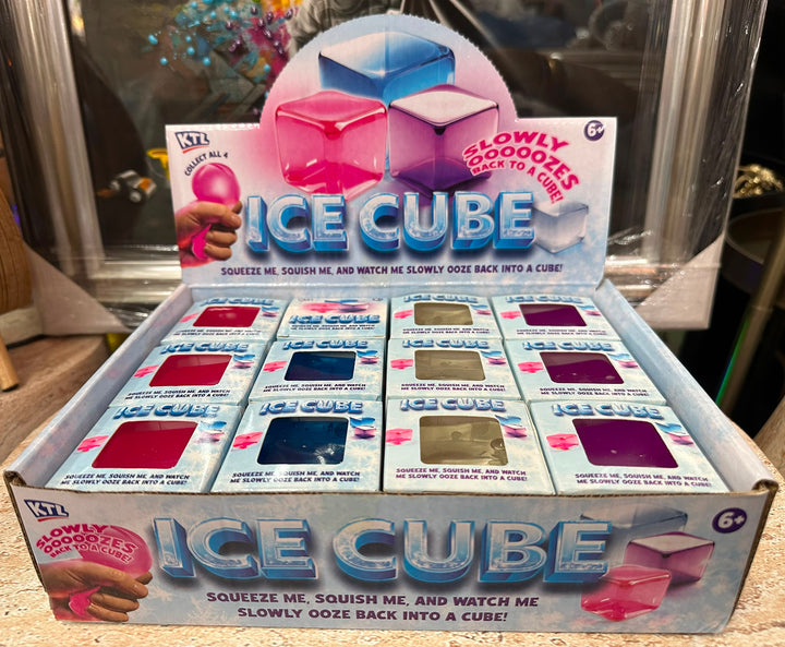 Ice Cube Slow Rising Squishy Fidget Toy Stress Relief Squeeze Toy