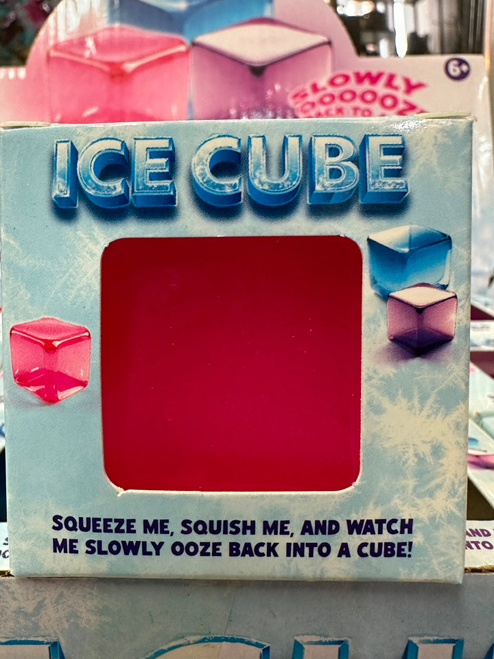 Ice Cube Slow Rising Squishy Fidget Toy Stress Relief Squeeze Toy