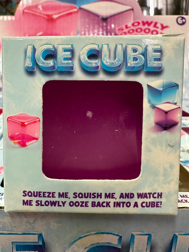 Ice Cube Slow Rising Squishy Fidget Toy Stress Relief Squeeze Toy