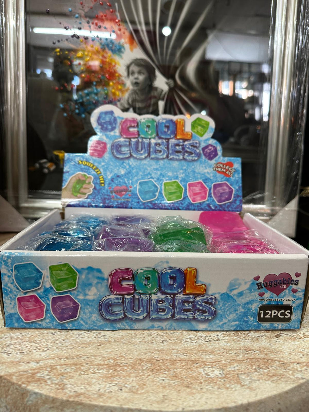 Cool Cubes Squishy Fidget Toy | Slow Rising Sensory Stress Relief Cube