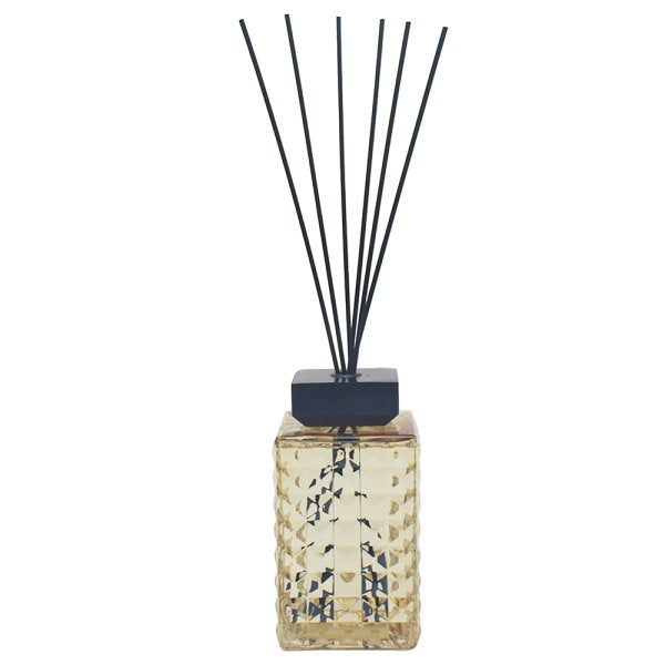 2L Luxury Diamond Cut Glass Reed Diffuser | Cashmere & Silk, Pomegranate Noir & Oud & Bergamot
