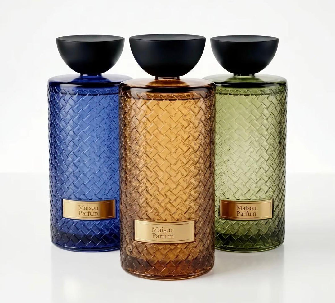 Maison Parfum 1000ml Diamond Cut Glass Reed Diffuser | Aventi, Oud Wood & Amber Nomad  SEO Optimized Product Description