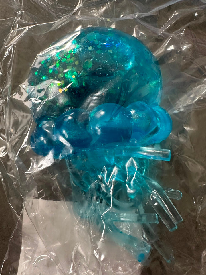 Jellyfish Squishy Fidget Toy | Collectable Sensory Stress Relief Toy – 4 Random Colours