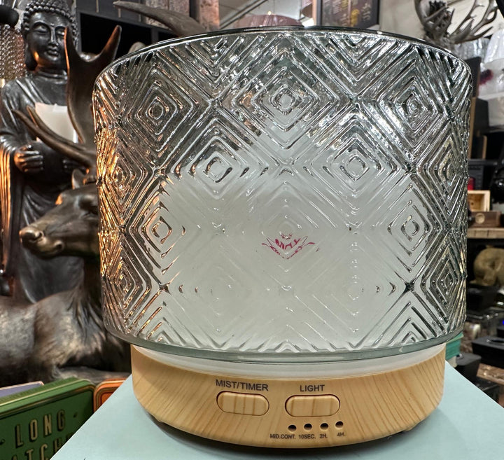LED Colour Changing Essential Oil Mist Diffuser – 3 Colour Options