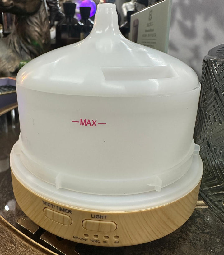 LED Colour Changing Essential Oil Mist Diffuser – 3 Colour Options
