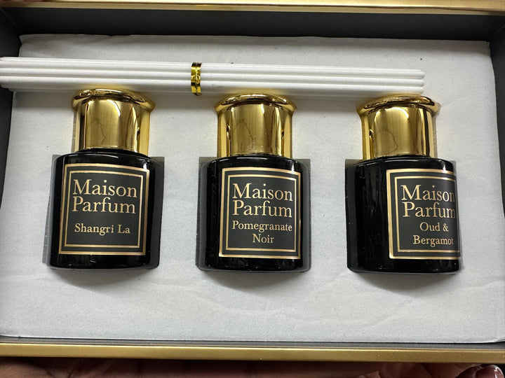 Set of 3 Gift Sets – 50ml Reed Diffusers for Any Occasion