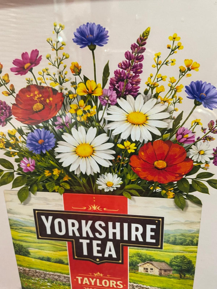 Yorkshire Flower Vase Wall Art – White Framed Floral Picture & Stylish Home Décor