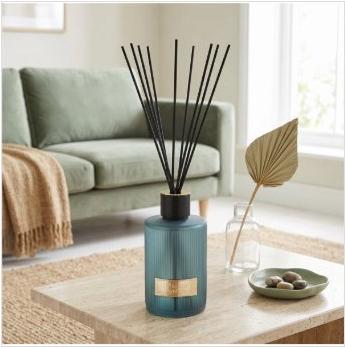 Frosted Ribbed Diffuser 1000ml – Elegant Home Fragrance Reed Diffuser