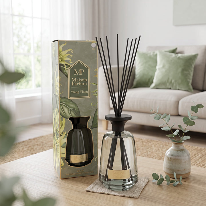 Luxury 1000ml Reed Diffuser – Elegant Home Fragrance for Stylish Interiors