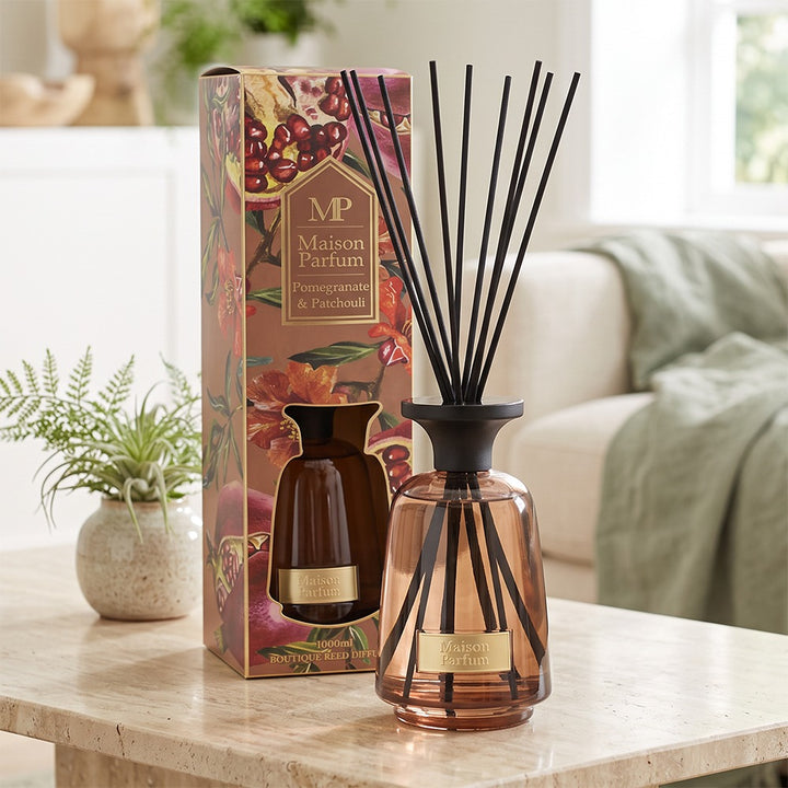 Luxury 1000ml Reed Diffuser – Elegant Home Fragrance for Stylish Interiors