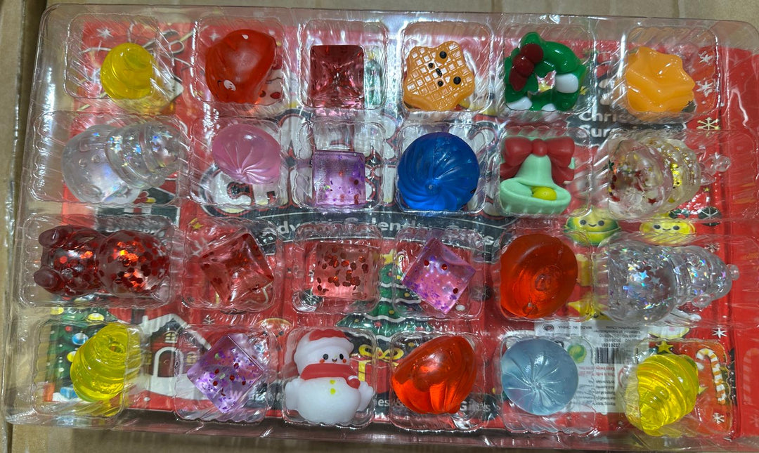 Christmas Advent Calendar 2026 – 24 Squishy Toys Surprise Countdown Gift