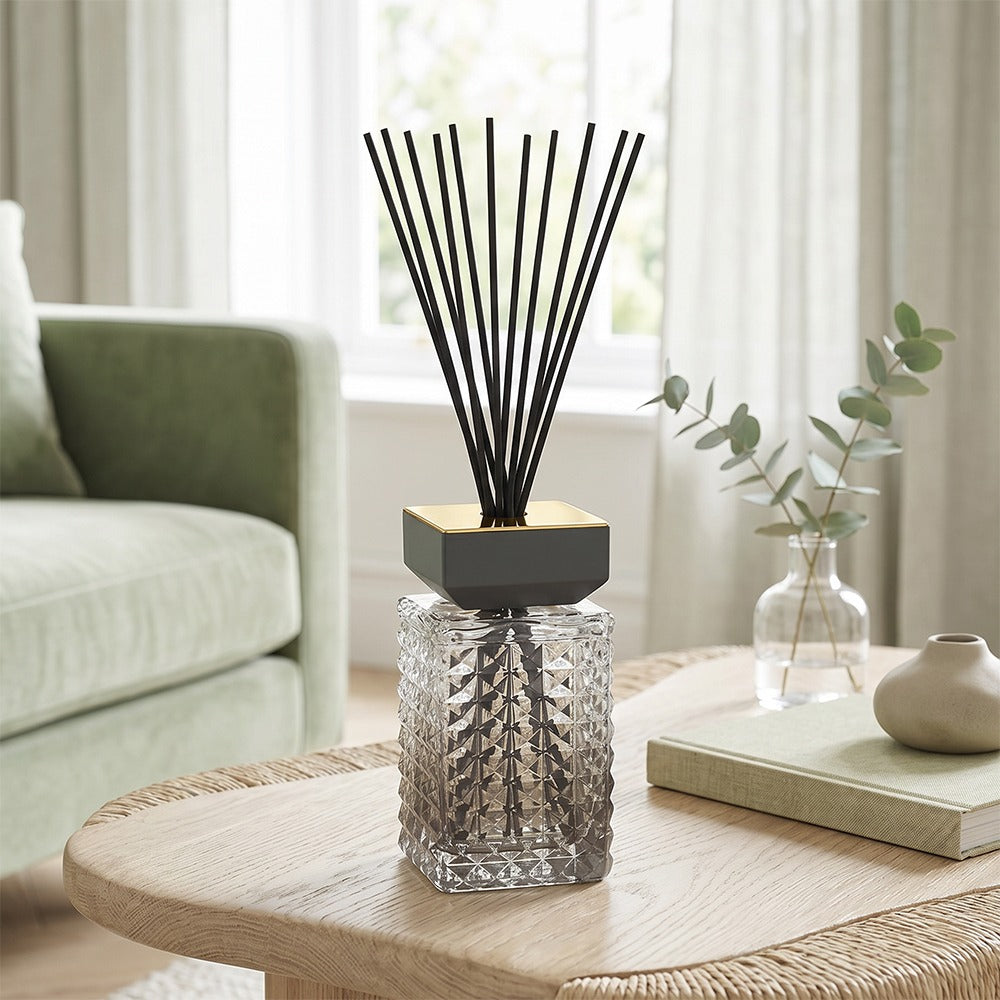 Luxury 500ml Reed Diffuser – Home Fragrance in Queen, Rouge, Cherry, Halfeti & Leather