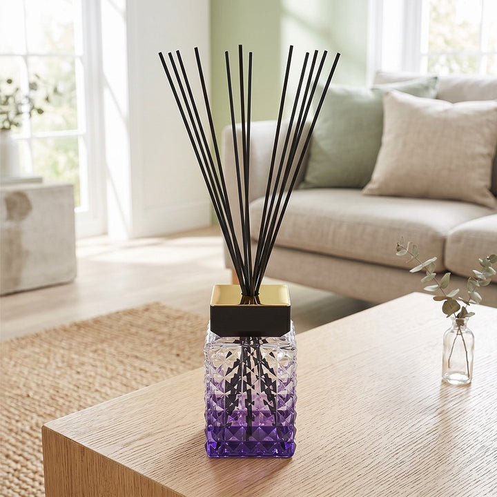 Luxury Reed Diffuser – Aqua, Leather & Halfeti Home Fragrance | Elegant Decorative Diffuser 1000 ml