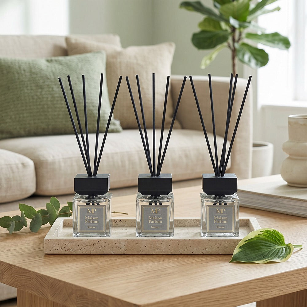 Maison Parfum Suave Home Fragrance Diffuser Gift Set – 50ml Maison Parfum Reed Diffuser