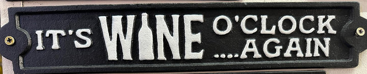 Garden Bar Shed Man Cave Black Cast Iron Wall Sign Décor heavy rustic