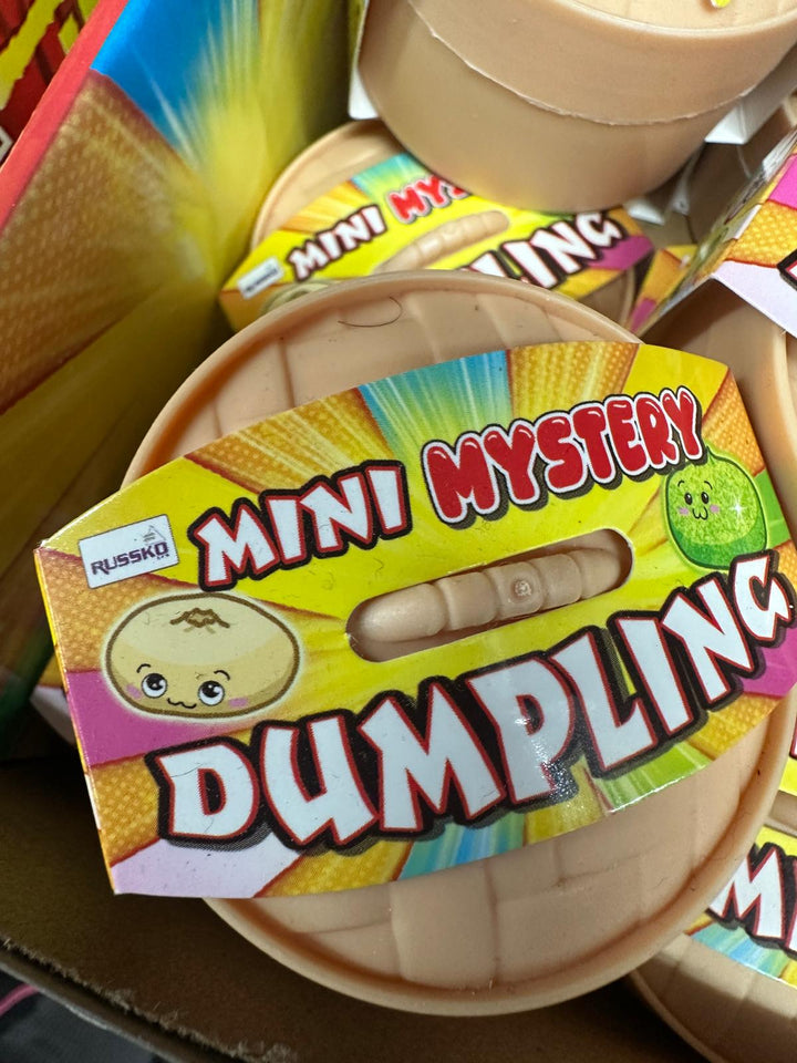Mystery Squishy Marble Effect Dumplings | Stretchy Sensory Fidget Stress Relief Toy Surprise Blind Box