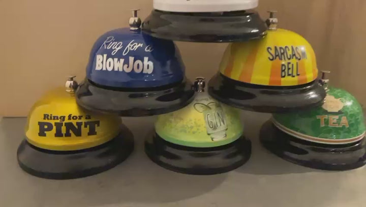 Novelty Service Desk Bell Funny Saying Office Humor, Gag Gift