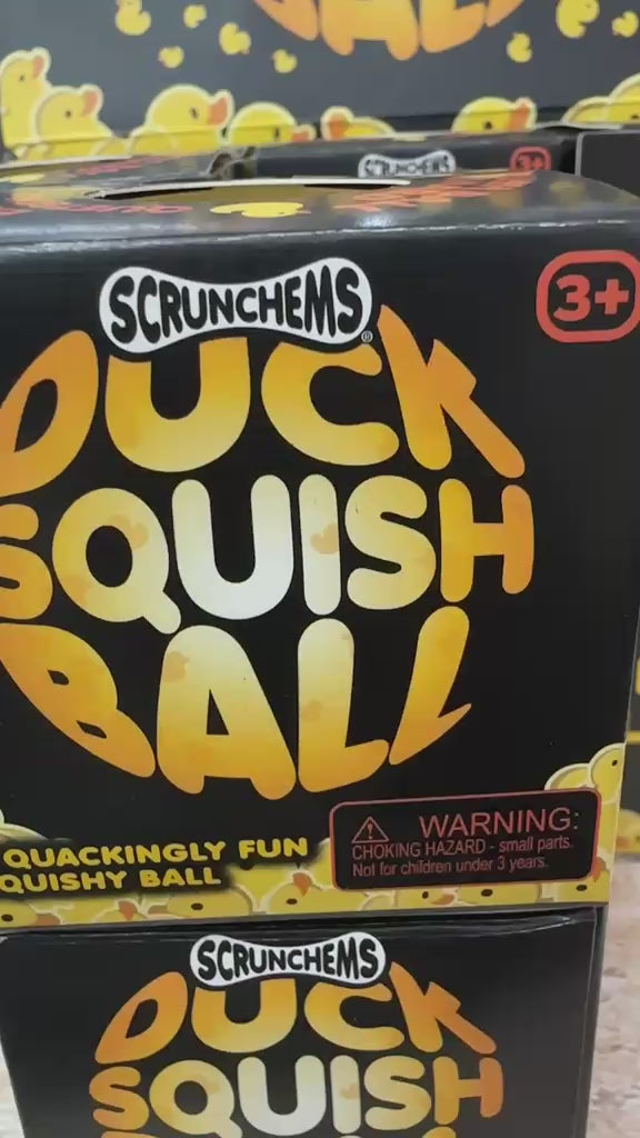 Duck Squish Quackingly Squishy Ball with Duck Inside Stress Relief Toy