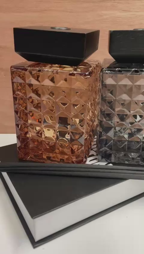 Reed Diffusers 1L Luxury Crystal Glass Bottle Home Air Freshener Various Fragrances